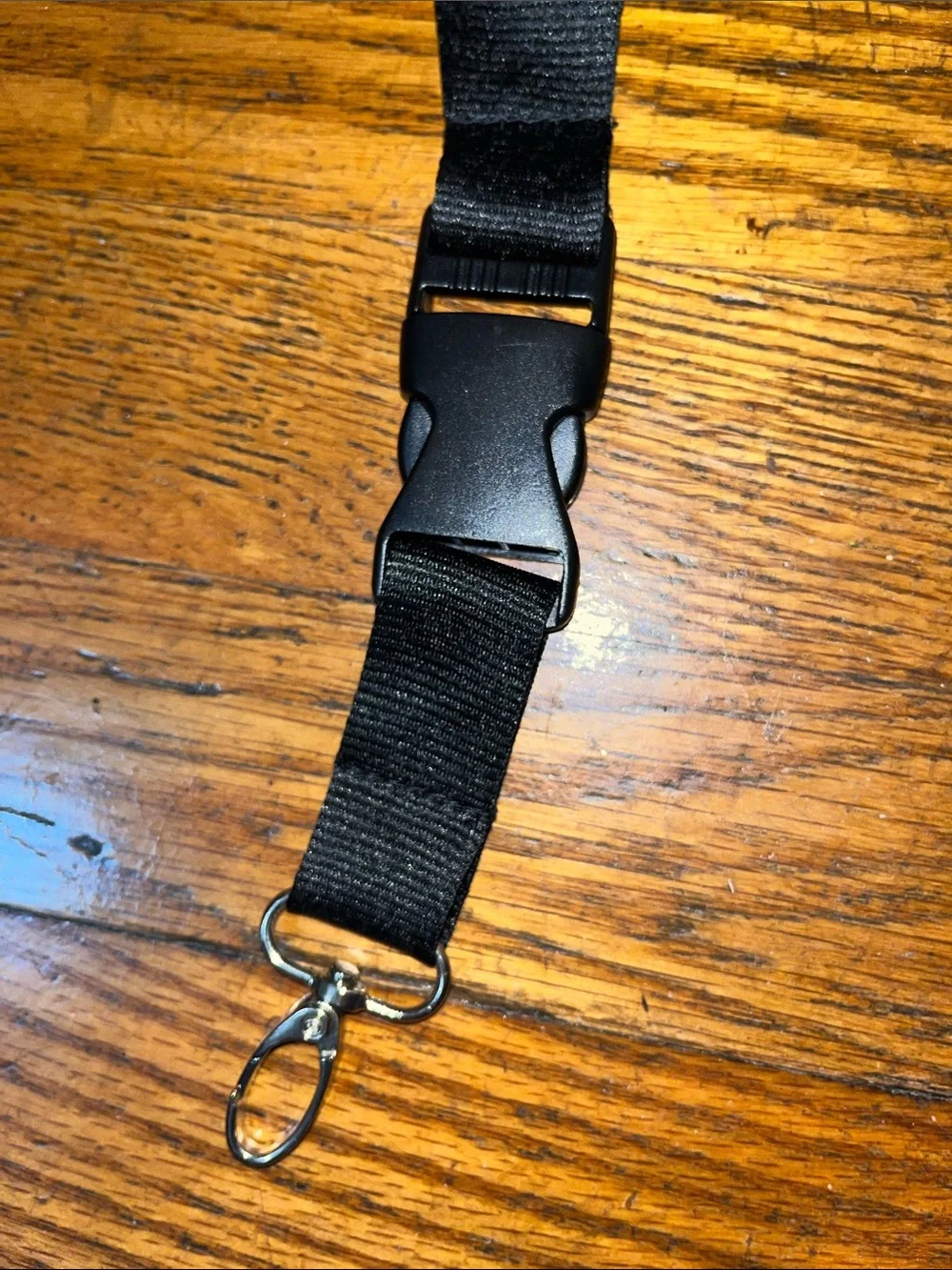 Jack Daniels Black Lanyard with White Logo